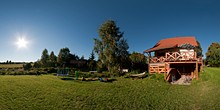 domek na Mazurach, panorama wirtualna